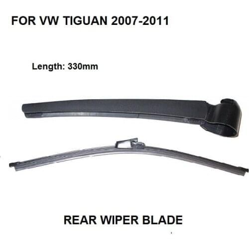 Rear Windshield Wiper arm + Blade 330mm Fits For VW TIGUAN 2007-2011,OE#1T0 955 707C