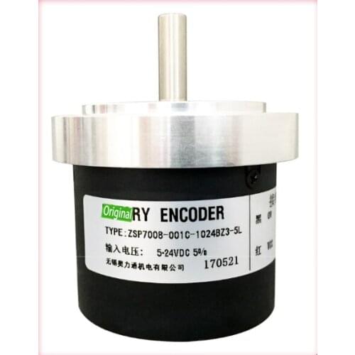 7008 Series ZSP7008-001C-1024BZ3-5L Spindle Encoder Rotary Encoder Spot Photo, 1-Year Warranty