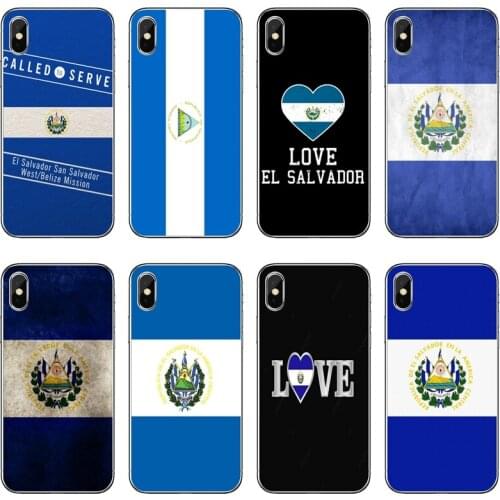 El Salvador flag Accessories Phone Case For Huawei P40 P30 P20 Pro P10 P9 Lite Y5 Y6 Y7 Y9 P Smart Plus 2018 2019
