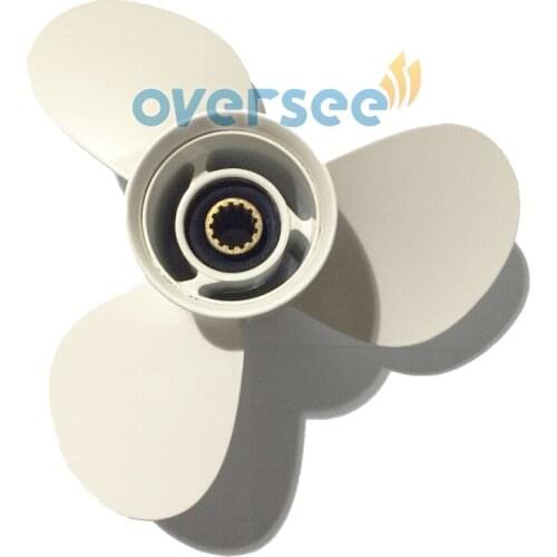Aluminum propeller 69W-45945-00-EL-00 11 1/8x13-G for Yamaha 40HP E40W Outboard engine Motor Motor 11-1/8x13 - G
