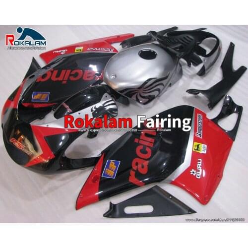 Cowl For Aprilia RS125 2001 2002 2003 2004 2005 RS-125 01-05 Black Silver Red Motorcycle Fairing Kits