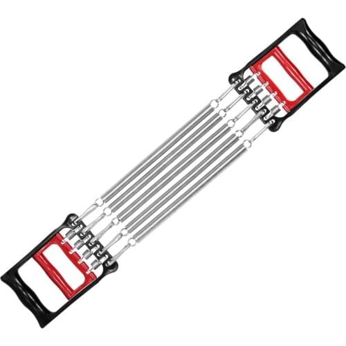 Chest Expander Puller 5 Adjustable Spring Lever Weight Strength Trainer Home Fitness Muscle Training Equipment #35