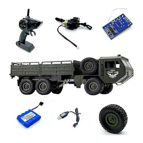 JJRC Q75 D866 RC Car spare parts Remote control Wave box Receiving board Charging line pull rod Front, middle and rear axle