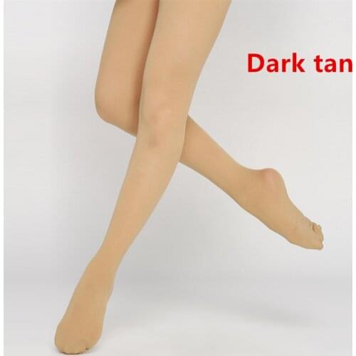 New Arrival Quality Sexy Full Foot Womens Long Stockings Thin Tights Highly Dance Tights Pure Color Pantyhose