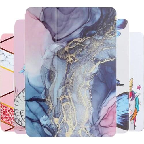 For Samsung Galaxy Tab A7 T500 T505 10.4 2020 Case Cartoon Unicorn Leather Cover For Samsung T500 Case + PenFilm