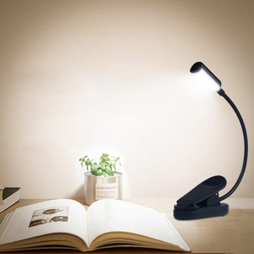 Mini COB LED Clip On Adjustable Book Reading Light Lamp Super Bright For Kindle Touch USB Powered table LED Desk Light Lamp