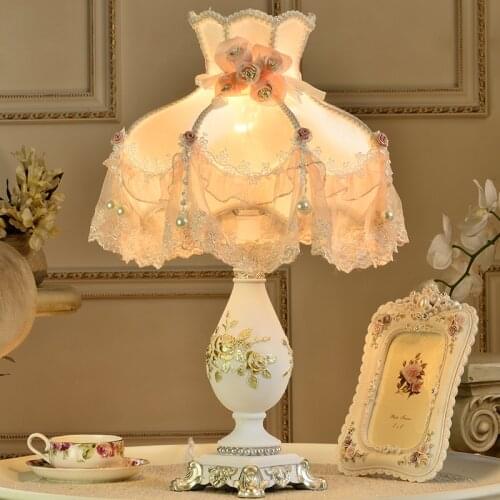 Minimalist Creative Crystal Desk Lamp Livingroom Bedroom Bedside Decor Table Light Neoclassic European Style Dressing Lamp