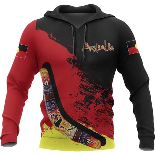 Mens 3D Printed Hoodies Australia Animals Pattern Harajuku Pullover Unisex Hood Sweatshirts Jacket Hip-Hop Women New Streetwear