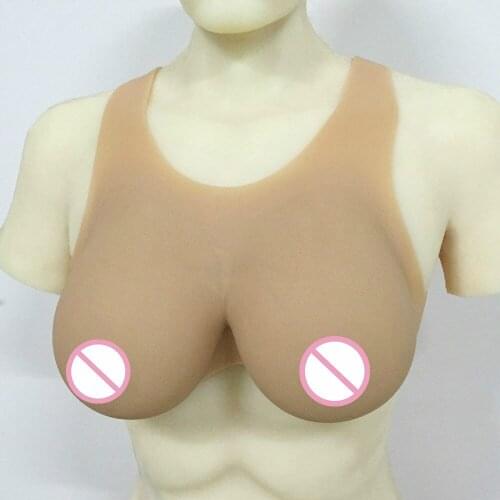 New Artifical Silicone Breast Forms False Breast For Crossdresser Transgender Hallowen Cosplay Gift
