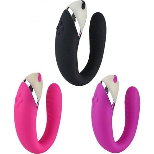 Novelty Women Female Powerful U-type Clitoral Vibrator Massager Rechargeable Sex Toys Couple Toys Vibrating Dildo Sex Shop