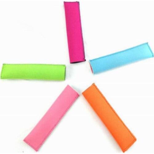 Wholesale 200pcs/lots Popsicle Holders Ice Sleeves Ice Sleeve Party Drink Freezer Random mix