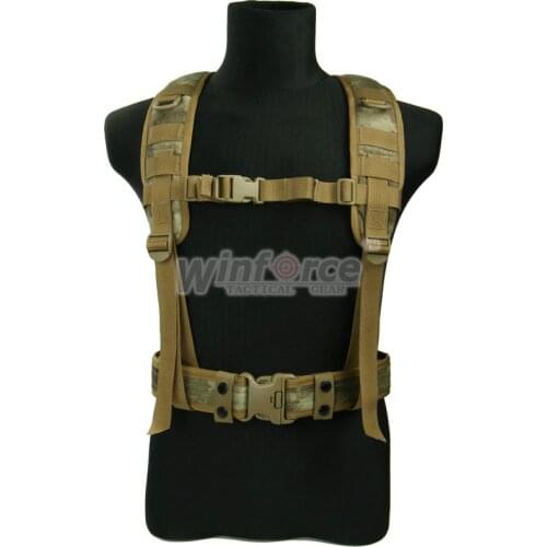 WINFORCE Tactical Gear/ WB-01+05 Belt with H Harness / 100% CORDURA/ QUALITY GUARANTEED MILITARY AND OUTDOOR BELT SET