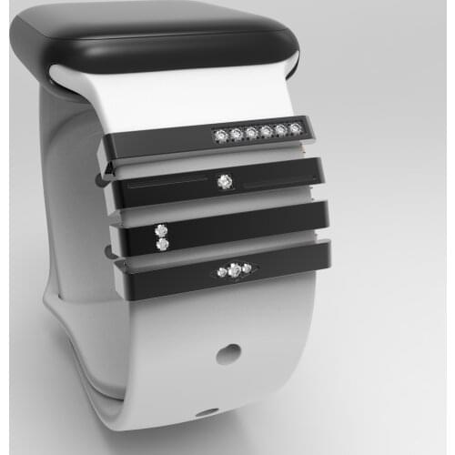 Watch Band Charms Loop Ring Straps Decorative Accessory Clips Compatible For Apple Watch 38mm 40mm 42mm 44mm