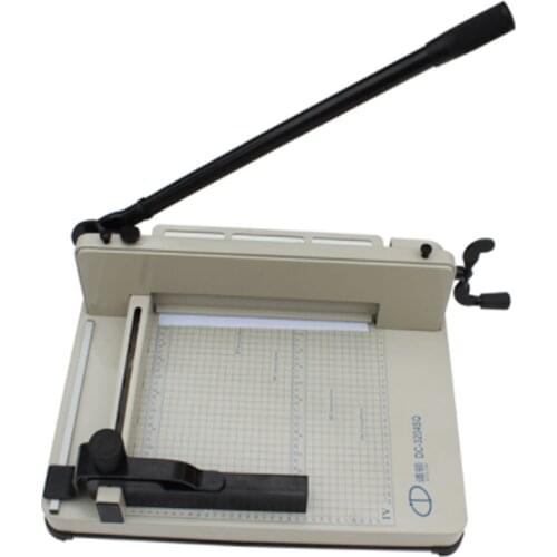 DC-3204SQ manual paper cutter thick layer heavy paper cutter Desktop bid document paper cutting machine Office paper
