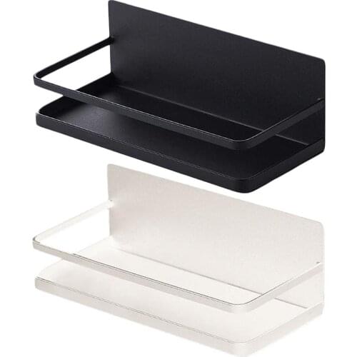 Storage Rack Magnetic Spice Rack Shelf Kitchen Seasoning Rack For Refrigerator Spice Storage Kitchen Organizer