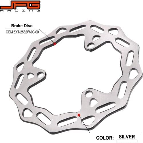 Motorcycle Brake Discs Brake Rotors For YAMAHA XT225 WR Serrow 97-98 XT250 Tricker 04-06 XT250X 06-08 XTZ250 07-08 XT250 08-21