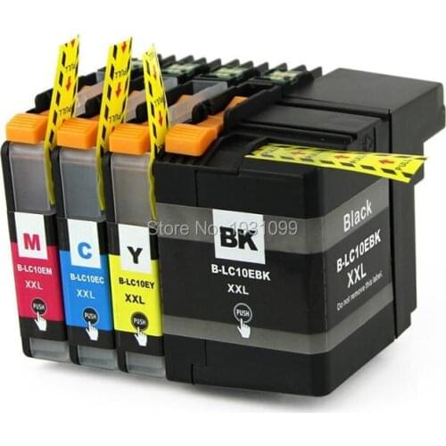 YOTAT Compatible LC10EXL ink cartridge LC10E for Brother MFC-J6925DW printer