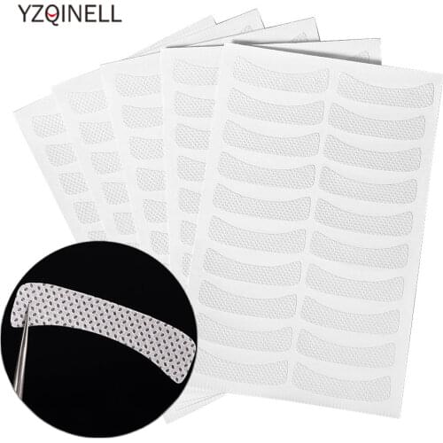 100/200pcs Non-woven Eyelash Patches Eyelash Extension Tape Medical Fabrics Patches Under Eye Pads Grafting Eyelash Eye Patch
