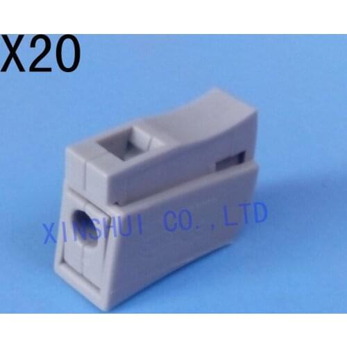 20pcs 224-101 terminal block Lighting connector Single 1pin for lamp PCT-111(224-101) cable connectors