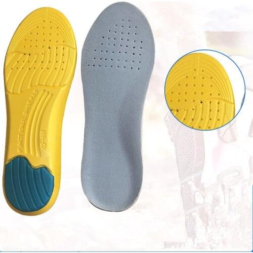 2020 new Memory Foam Sport Insoles Sweat Absorption Pads Running Sport Shoe Inserts Breathable Insoles Foot Care Men Women Size