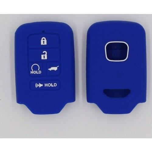 3PC Silicone Car Remote Key Case Fob Cover For Honda Civic 2017 Accord Fit CRV CR-V XRV Crosstour HRV JAZZ
