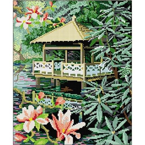 DIY Diamond Embroidery 5D Landscape Diamond Painting Full Square Diamond Mosaic Needlework Crafts Home Paintings F3508