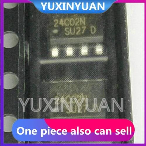 AT24C02N 24C02 24C02N SOP-8 EEPROM PB/HALO free NiPdAu, 1.7V new original AT24C02N-10SU-2.7 20pcs/lot