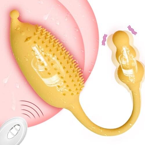 Wireless Vibrator Clitoral Stimulation Vaginal Massage G-spot Stimulation Dual Motors Wear Underwear Adult Sex Toy Flirt Couples