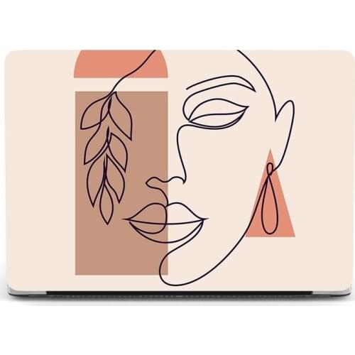 Laptop Case for Macbook Air Pro Retina 13 Cute Women Pattern Air 13 2020 A2179 A1932 A1466 Cover Pro 13 M1 Touch Bar A2338 A1502
