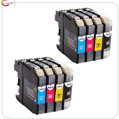 2 Black 2 Cyan 2 Magenta 2 Yellow) Ink Cartridge for Brother LC-103 LC103XL Value Pack for MFC-J4310DW MFC-J4410DW MFC-J470DW