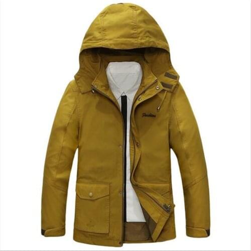New Mens Jacket Plus 3XL size Loose cotton Military Men New Spring mens Casual Coats warm Military Jackets
