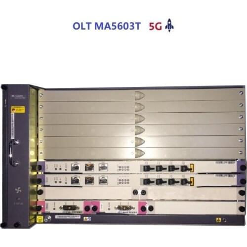 MA5603T HW GPON EPON OLT Optical Line Terminal 2*SCUN 2*PRTE DC Power Support GPFD GPBD EPBD XGBD XEBD Board