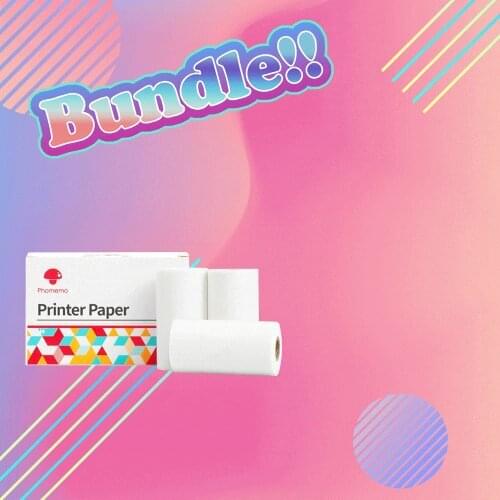 Phomemo M02S Thermal Printer Mini Impresora Print Pocket Mini Label Sticker Printer Wireless Connection Mobile Phone Printer