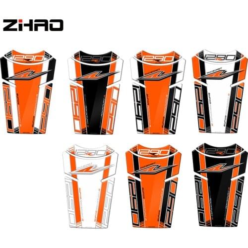 Motorcycle Tank Pad Protector Sticker Fish Bone Sticker 3D Tank Pad For KTM 1290 Super Adventure S 2017 2018