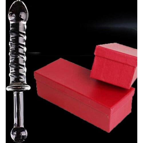 NightLife Glass anal plug ball bullet sex toys for women Crystal BEADS anus DILDO buttplug Stimulating BUTT erotic toys with Box