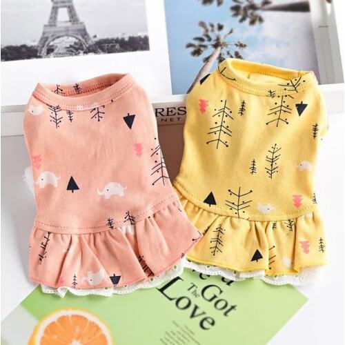 2020 New Arrival Pet Dog Dress Princess Puppy Dresses For Small Medium Dogs Clothes Chihuahua Pet Clothing Yorkshire Dog Dresses