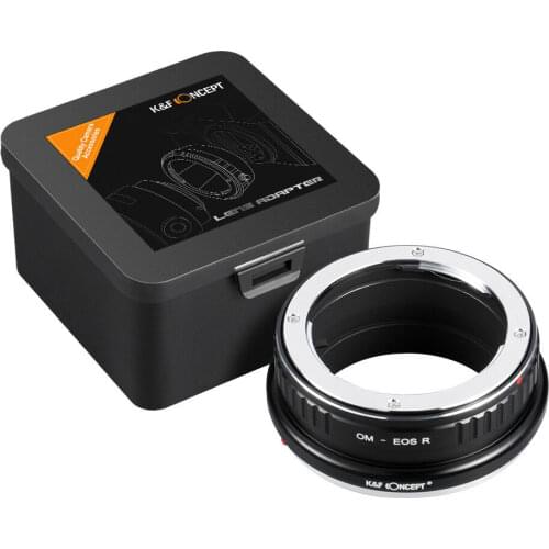 New K&F Concept adapter for Olympus OM mount lens to Canon EOS RF camera EOS R5 EOS R6 free shipping