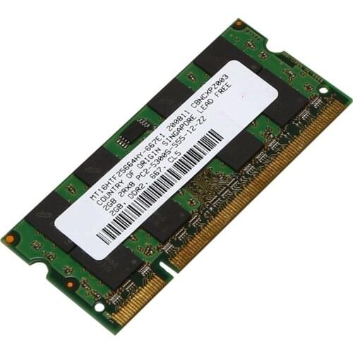 2GB DDR2 RAM Memory 667Mhz PC2 5300 Laptop Ram Memoria 1.8V 200PIN SODIMM For AMD
