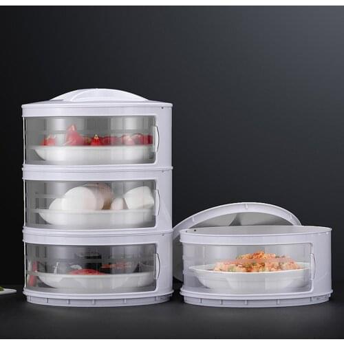 Plastic Sealing Cover Food Storage Lid Microwave Oven Crisper Cap Refrigerator Dish Lids Plate Dustpoof Cover Kitchen Tool