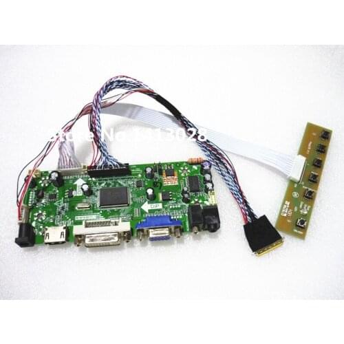 HDMI+DVI+VGA+AUDIO LCD Controller Board kit For 15.6" N156HGE -L11 1920*1080 needle laptop LCD controller board DIY kits