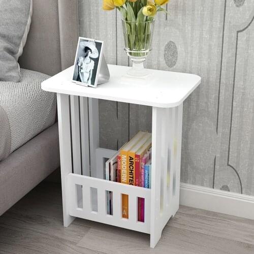 Nordic Style Bedside Table Home Furniture Storage Night Table Chest Drawers Modern Coffee Book Table for Living Room Bedroom