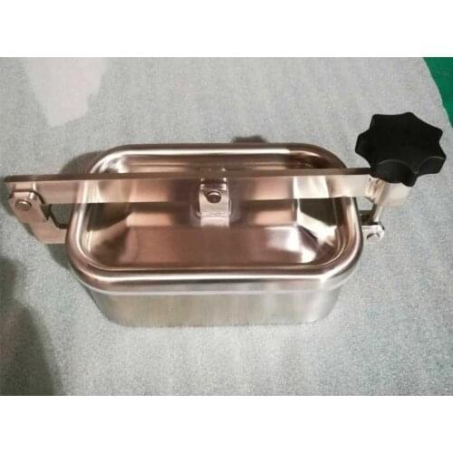 150x250mm Rectangular Manhole SS304 Stainless Steel Square Manway