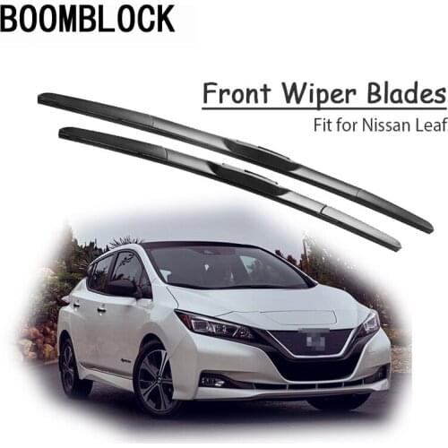 Car Windshield Rubber Front Wiper Blades Arm Kit For Nissan Leaf 2016 2015 2014 2013-2010 Windscreen Original Wiper Accessories