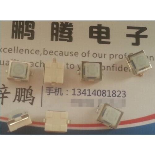 5PCS/lot Japan Alps silent conductive silicone touch switch 6.6 * 6.3 * 5 patch 2-pin Liwei Auto Key SKPGAAE010