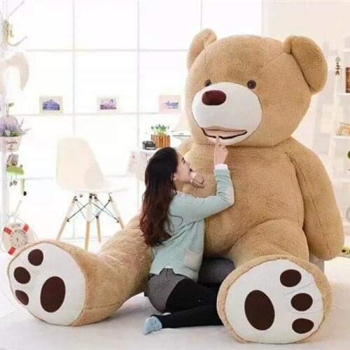 1PC 1m Skin The American Giant Bear Hull Teddy Bear Skin High Quality Birthday Gifts For Kids Toy