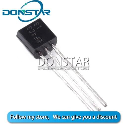 100PCS BF423 TO92 423 F423 to-92 triode transistor new