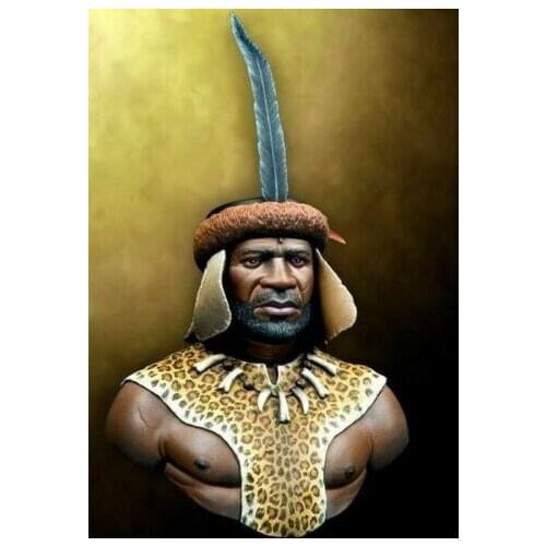 Unassambled 1/10 ancient man officer BUST Resin figure miniature model kits Unpainted