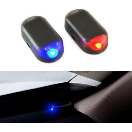 1PCS Universal Solar Power Car Alarm Lamp Security System Warning Theft Flash For BMW E46 E39 E38 E90 E60 E36 F30 F30 E34 F10