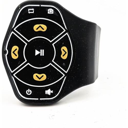 Universal Bluetooth Wireless Car Steering Wheel Hands-free Button Remote Control+Battery