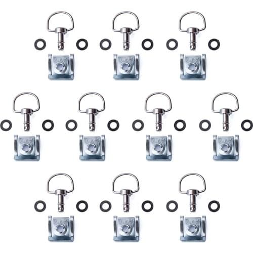 17mm Quick Release D-ring Turn Race Fairing Fastener Universal for Honda for BMW for DUCATI for YAMAHA Motorcycle Accessories